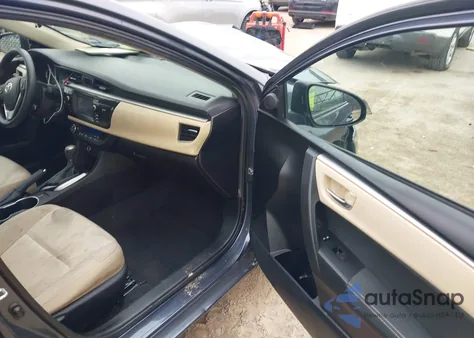 2016 Toyota Corolla Le из США, поврежденный, VIN 5YFBURHE9GP472425